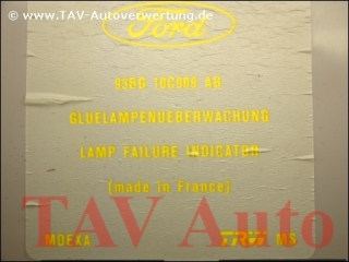 Lamp failure indicator Ford 93BG10C909AB TRW