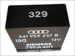 Relay No.329 VW 441-959-257-B Siemens 79FA401 for power window and sliding sunroof