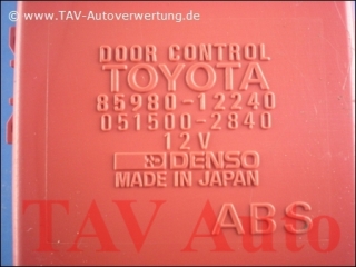 Relay Door Control Toyota 8598012240 Denso 0515002840