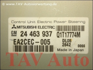 Steering control unit Opel GM 24-463-937 Q1T17774M EA2CEC005 DL05