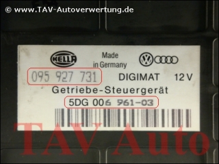 Transmission control unit VW 095-927-731-AK Hella 5DG-006-961-03