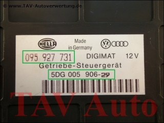 Getriebe-Steuergeraet VW 095927731AM Hella 5DG005906-29 Digimat