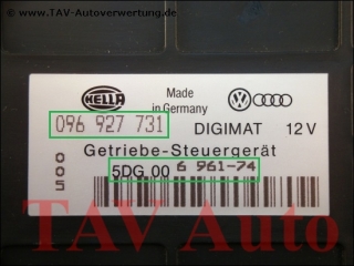 Transmission control unit VW 096-927-731-BF Hella 5DG-006-961-74 Digimat