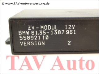 ZV-Modul 12V BMW 61-35-1-387-961 55892110 Version-2