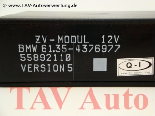ZV-Modul 12V BMW 61-35-4-376-977 55892110 Version-5