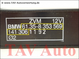 ZVM Module BMW 61-35-8-353-569 141-306